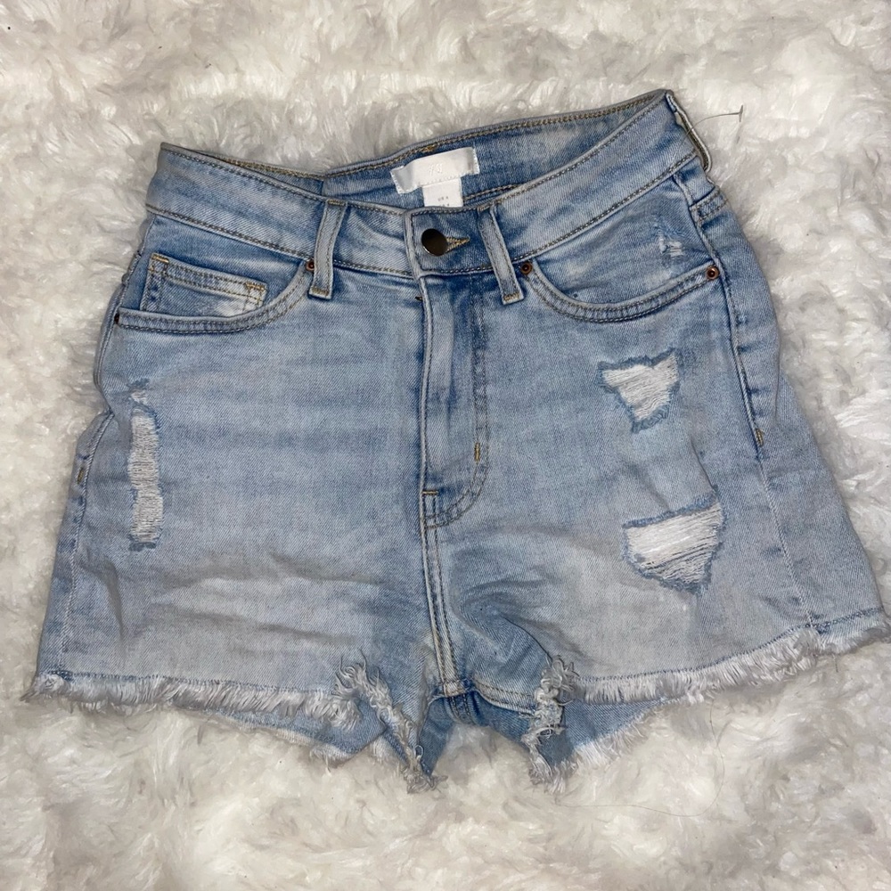 H&M denim shorts size 4